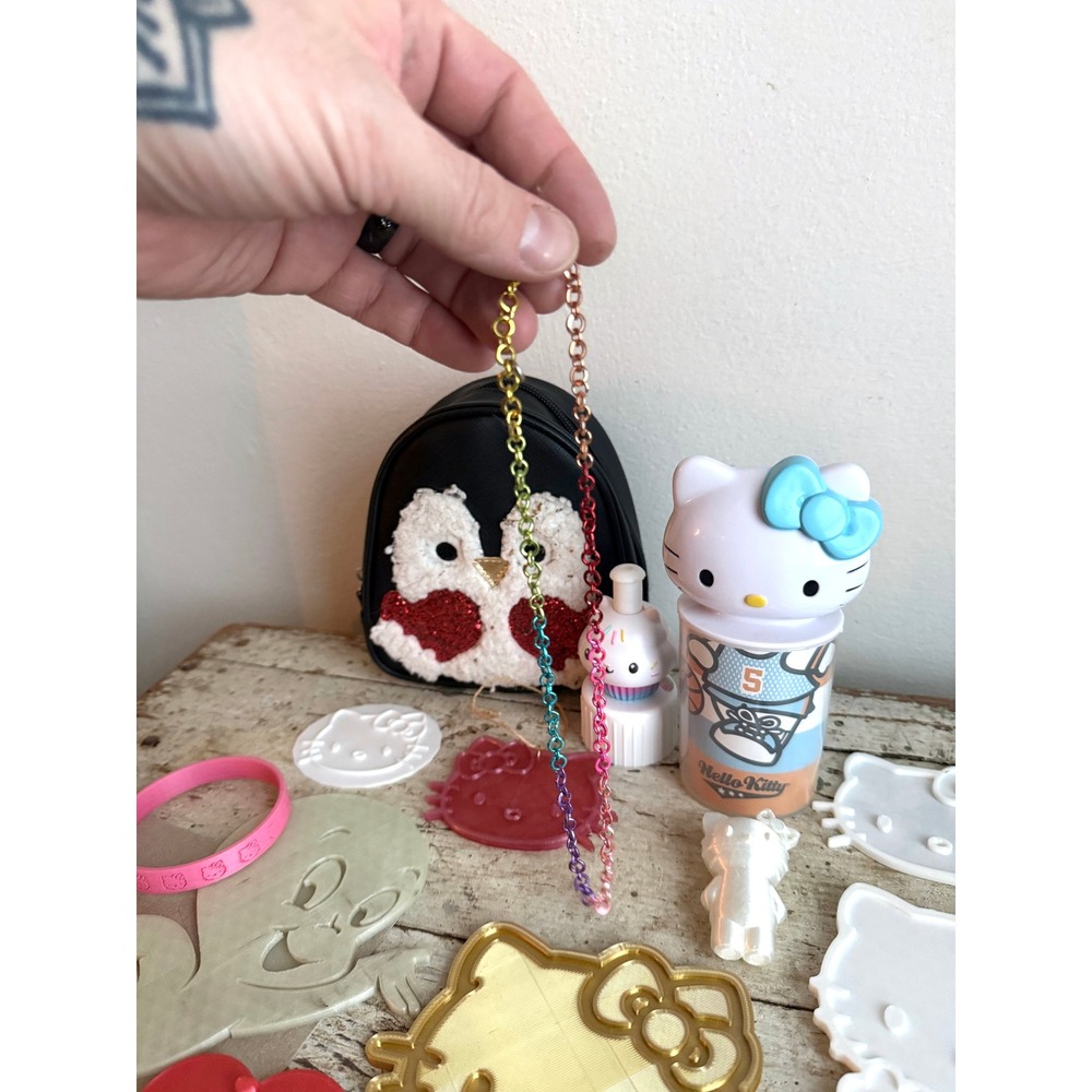 Hello Kitty Sanrio Mixed Bundle 3D Printed Plaques Mini Backpack - Picture 6 of 8